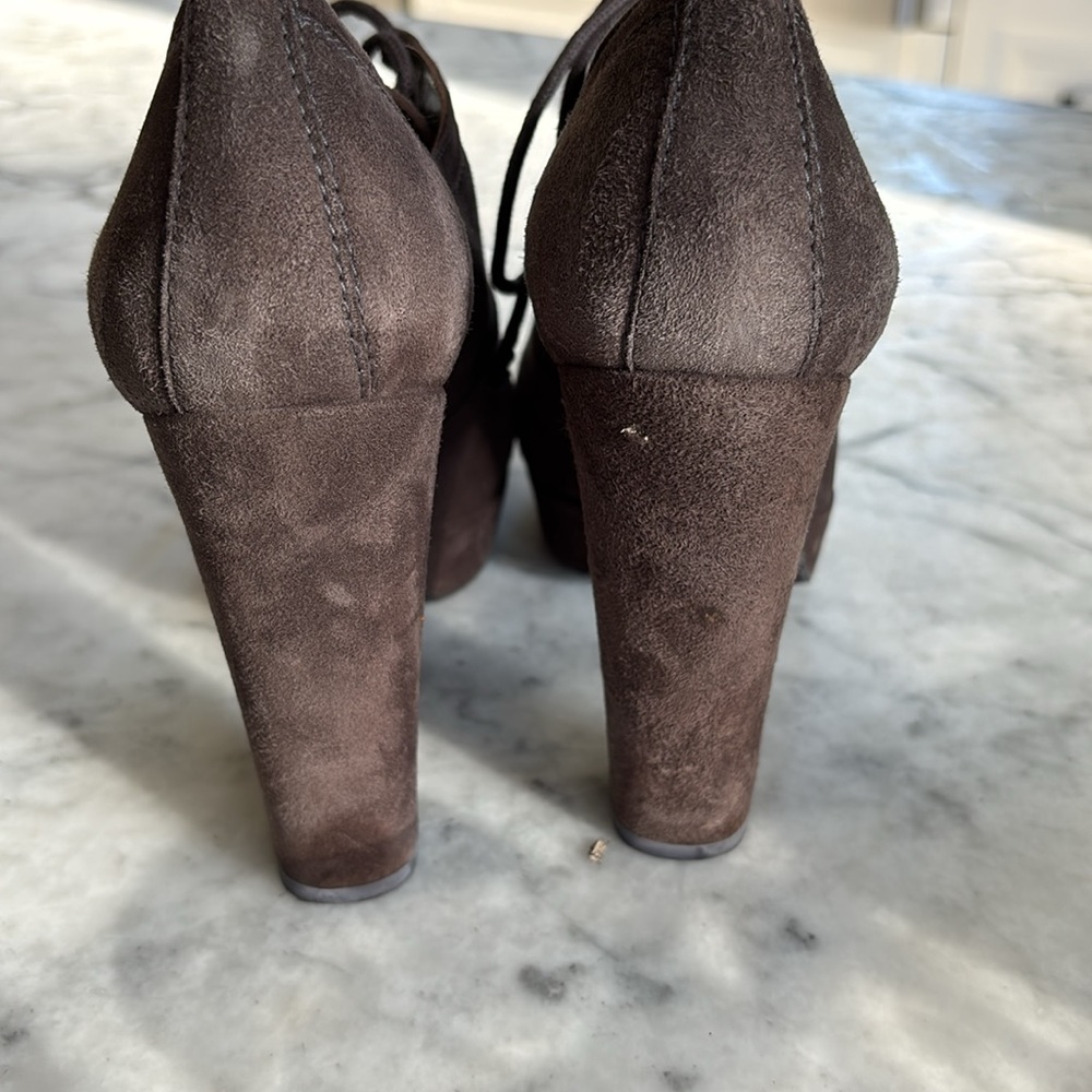 Stuart Whitzman Closed Toe Half Boot Size 6m - image 8